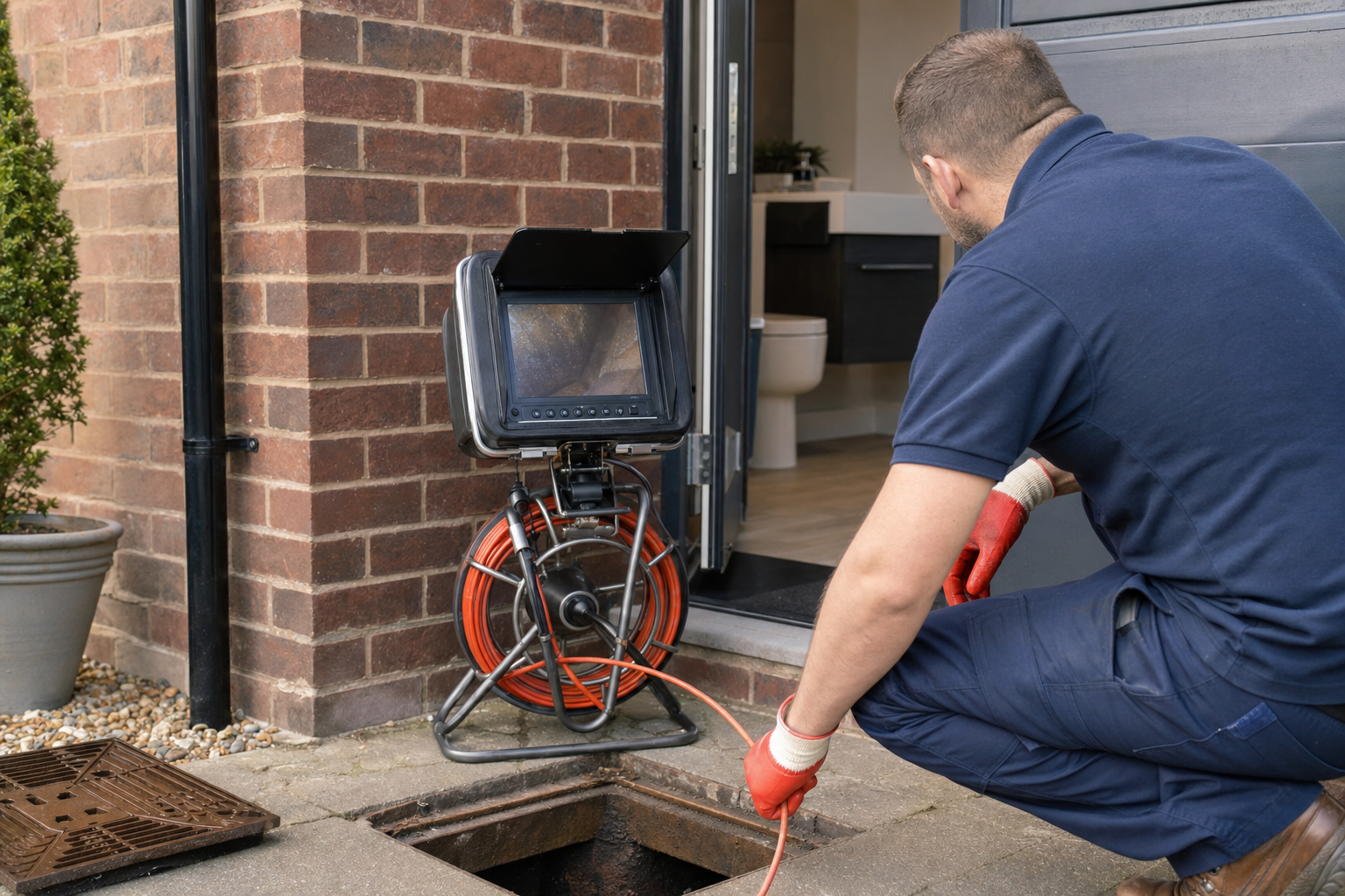 Blocked Drains West Horsley service image