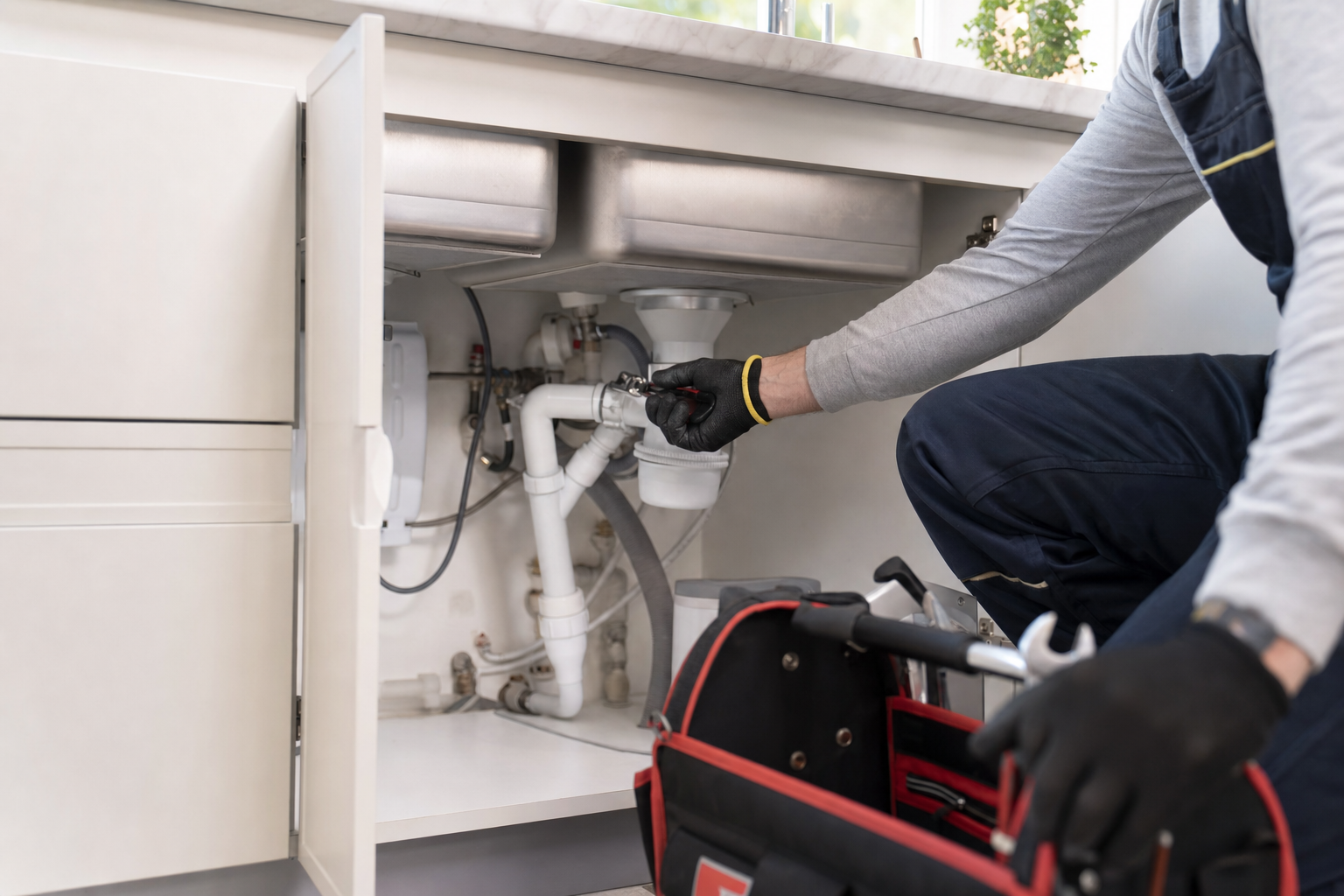 Kitchen Plumbing West Horsley service image